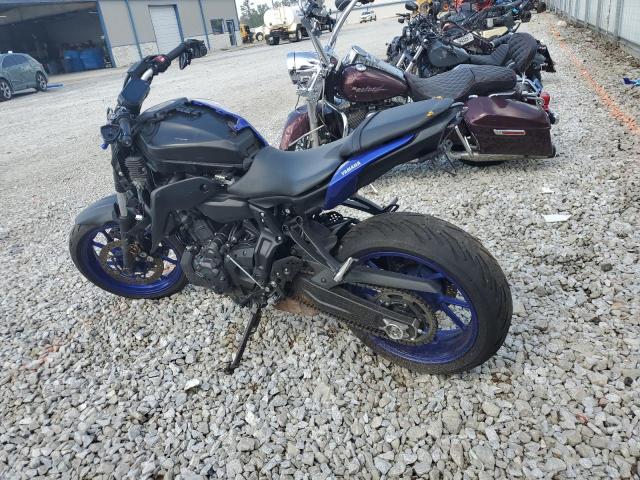 JYARM32E7NA004727 - 2022 YAMAHA MT07 BLUE photo 2