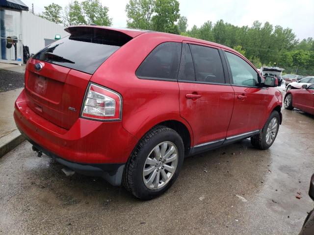 2FMDK3JC5ABB16084 - 2010 FORD EDGE SEL RED photo 3