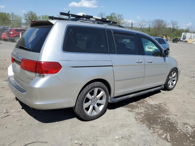 5FNRL38818B005408 - 2008 HONDA ODYSSEY TOURING SILVER photo 3