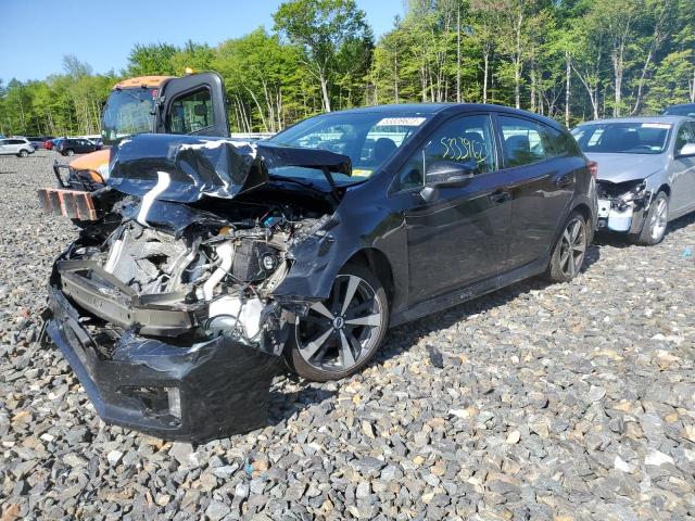 4S3GTAL62J1733044 - 2018 SUBARU IMPREZA SPORT BLACK photo 1