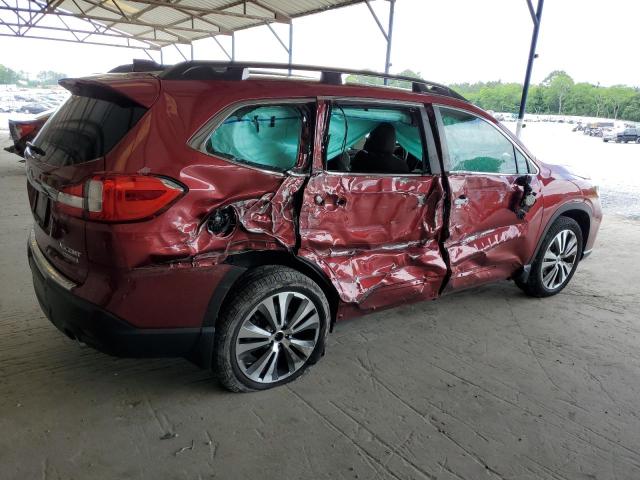 4S4WMARD8K3467089 - 2019 SUBARU ASCENT TOURING MAROON photo 3