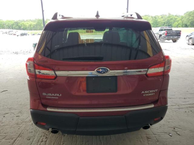 4S4WMARD8K3467089 - 2019 SUBARU ASCENT TOURING MAROON photo 6