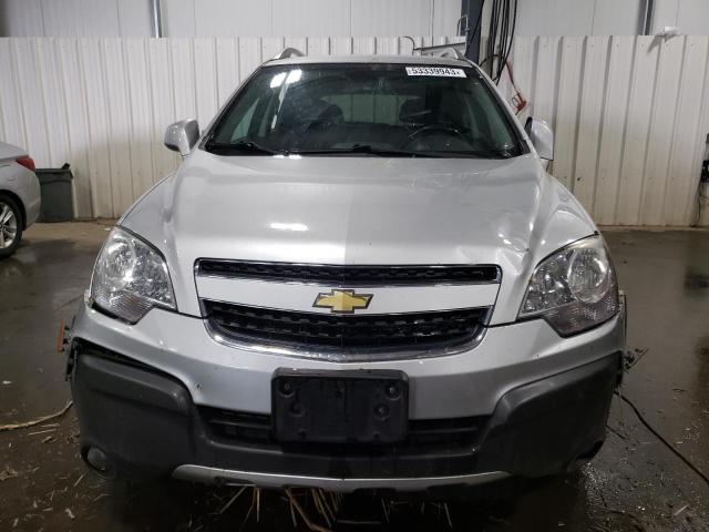 3GNAL2EKXCS565362 - 2012 CHEVROLET CAPTIVA SPORT SILVER photo 5