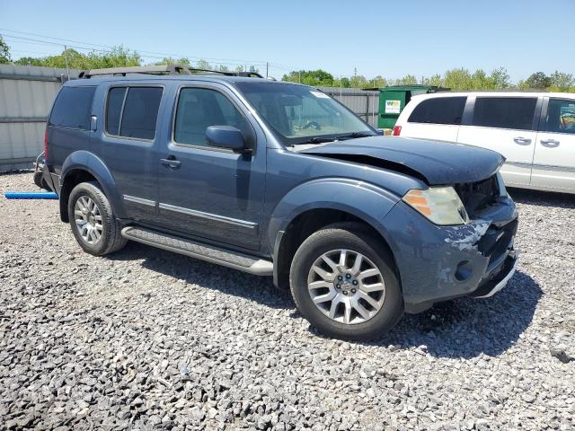 5N1BR18A58C629812 - 2008 NISSAN PATHFINDER LE BLUE photo 4