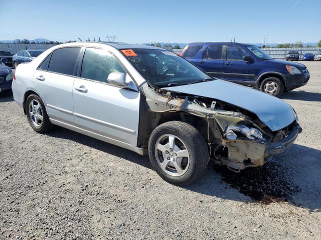 JHMCN36427C000843 - 2007 HONDA ACCORD HYBRID SILVER photo 4