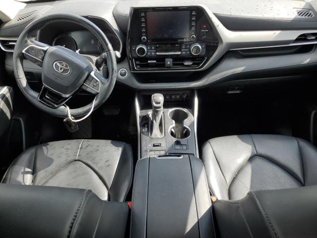 5TDGZRBHXMS073889 - 2021 TOYOTA HIGHLANDER XLE Schwarz Foto 8