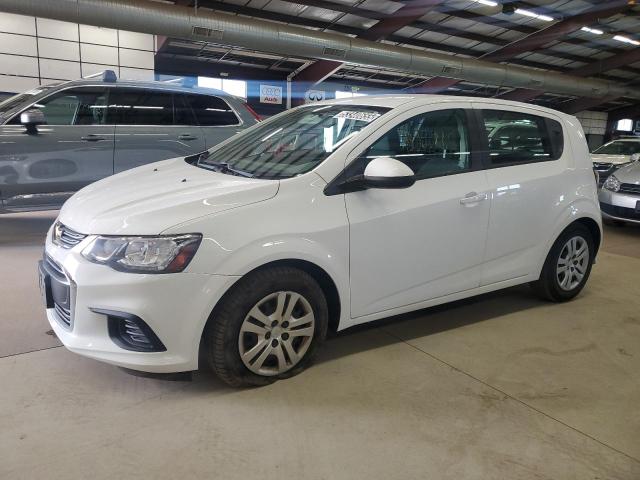 1G1JG6SBXK4145696 - 2019 CHEVROLET SONIC WHITE photo 1