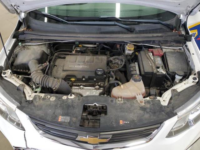 1G1JG6SBXK4145696 - 2019 CHEVROLET SONIC WHITE photo 11