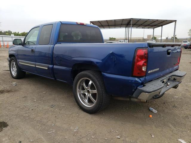 2GCEC19V041171732 - 2004 CHEVROLET SILVERADO2 C1500 BLUE photo 2