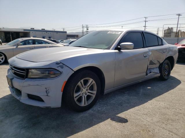 2C3CDXBG9FH776687 - 2015 DODGE CHARGER SE SILVER photo 1