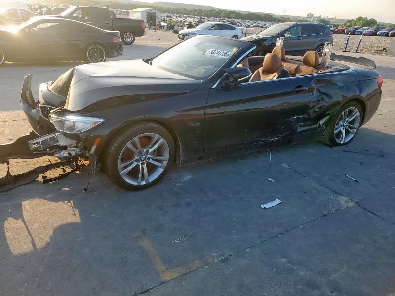 WBA3V7C57G5A27806 - 2016 BMW 428 I SULEV BLACK photo 1