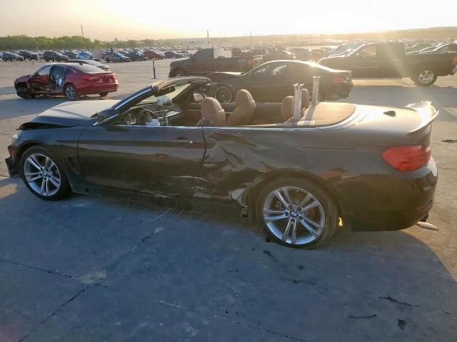 WBA3V7C57G5A27806 - 2016 BMW 428 I SULEV BLACK photo 2