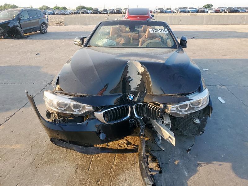 WBA3V7C57G5A27806 - 2016 BMW 428 I SULEV BLACK photo 5