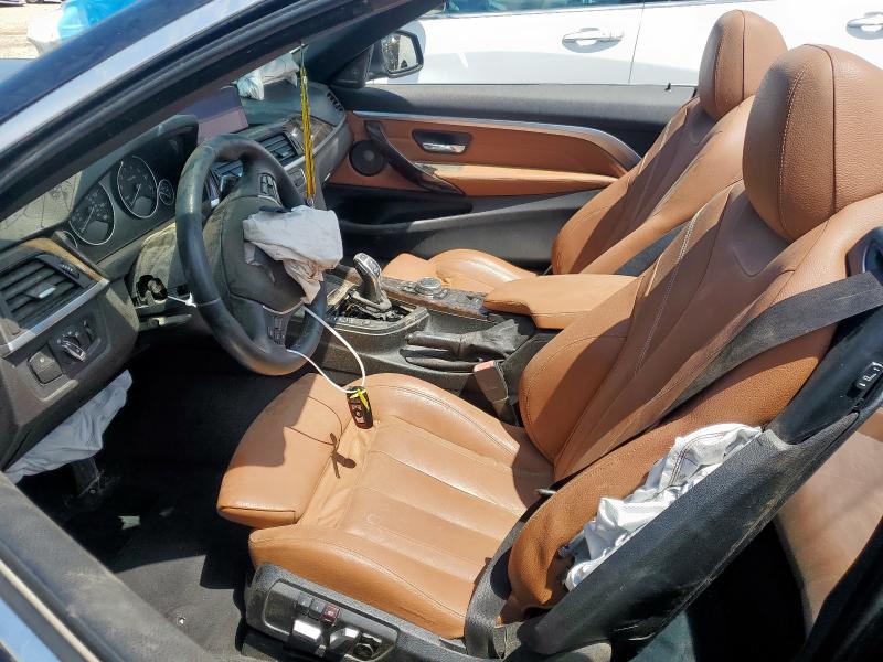 WBA3V7C57G5A27806 - 2016 BMW 428 I SULEV BLACK photo 7