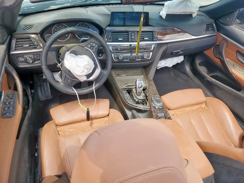 WBA3V7C57G5A27806 - 2016 BMW 428 I SULEV BLACK photo 8