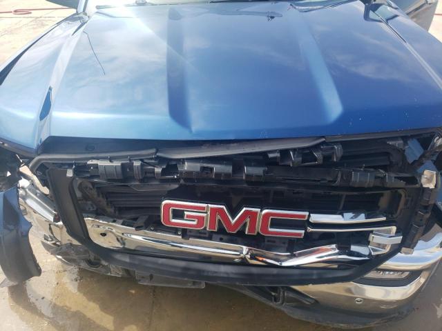 3GTU2NEC4HG249582 - 2017 GMC SIERRA K1500 SLT BLUE photo 11