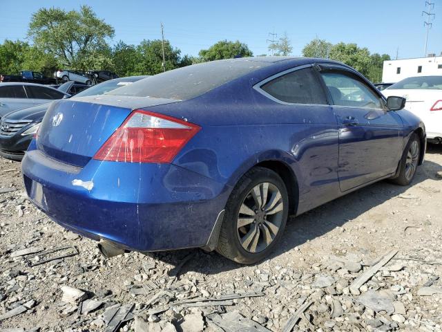 1HGCS1B84AA000483 - 2010 HONDA ACCORD EXL BLUE photo 3