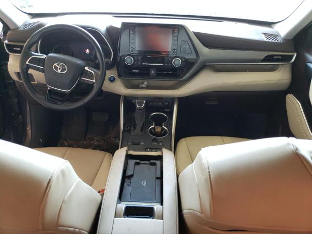 5TDGZRAH5MS524261 - 2021 TOYOTA HIGHLANDER XLE Մոխրագույն լուսանկար 8