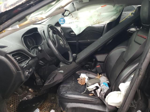 1C4PJMBXXKD162808 - 2019 JEEP CHEROKEE TRAILHAWK BLACK photo 7