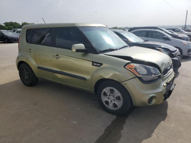 KNDJT2A54D7623670 - 2013 KIA SOUL GREEN photo 4