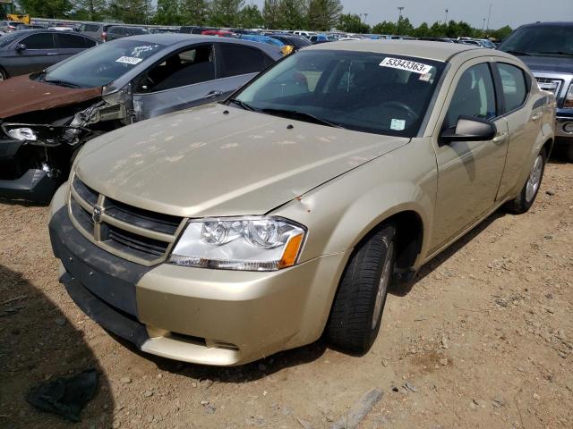 1B3CC4FBXAN224905 - 2010 DODGE AVENGER SXT TAN photo 1