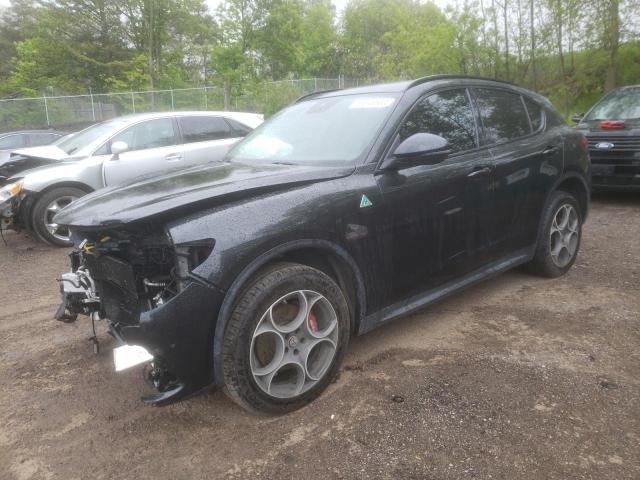 ZASFAKPN4J7B74190 - 2018 ALFA ROMEO STELVIO SPORT Schwarz Foto 1