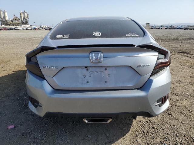 2HGFC2F86LH584805 - 2020 HONDA CIVIC SPORT SILVER photo 6