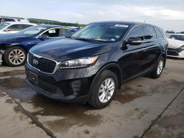 5XYPG4A38KG580136 - 2019 KIA SORENTO L BLACK photo 1