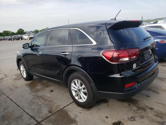 5XYPG4A38KG580136 - 2019 KIA SORENTO L BLACK photo 2