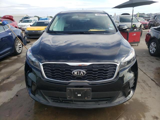 5XYPG4A38KG580136 - 2019 KIA SORENTO L BLACK photo 5