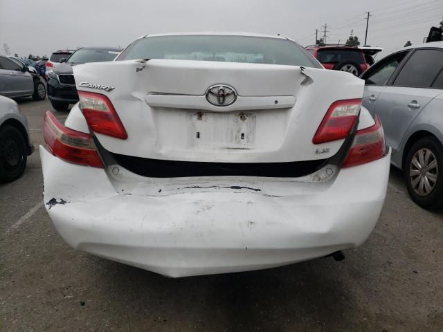 4T1BE46K47U687864 - 2007 TOYOTA CAMRY CE WHITE photo 6