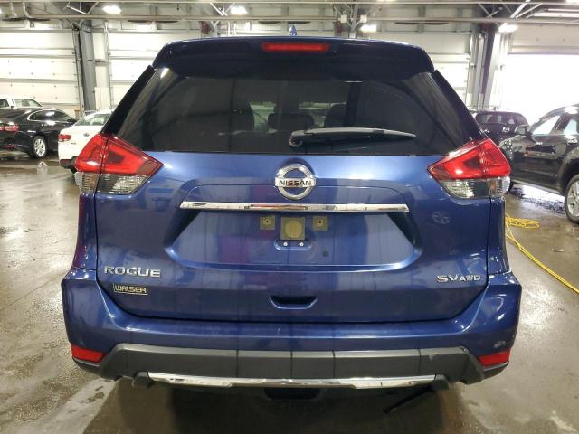 JN8AT2MV8JW312664 - 2018 NISSAN ROGUE S BLUE photo 6