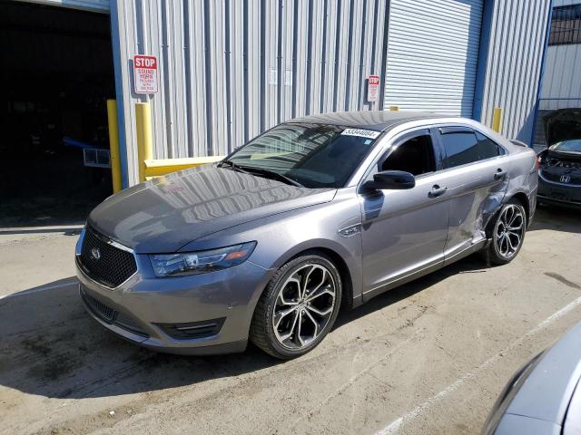 1FAHP2KT2DG150082 - 2013 FORD TAURUS SHO CHARCOAL photo 1