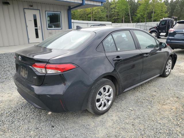 5YFEPMAE2NP391782 - 2022 TOYOTA COROLLA LE შავი ფოტო 3