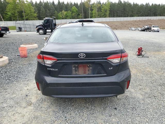 5YFEPMAE2NP391782 - 2022 TOYOTA COROLLA LE შავი ფოტო 6