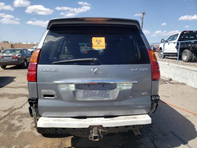 JTJBT20X130005413 - 2003 LEXUS GX 470 SILVER photo 6