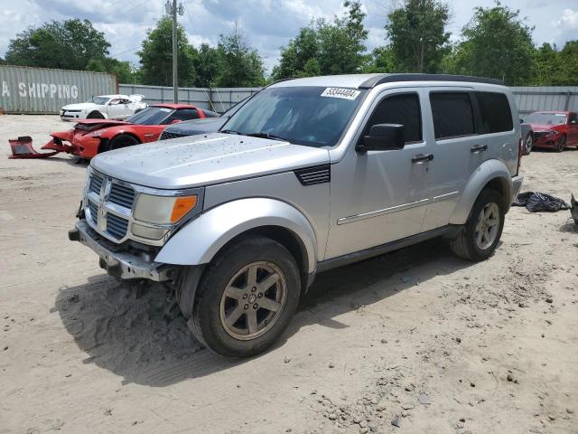 1D8GU58K78W242591 - 2008 DODGE NITRO SLT SILVER photo 1