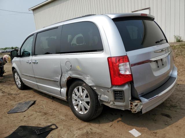 2C4RC1CG6CR192905 - 2012 CHRYSLER TOWN & COU TOURING L SILVER photo 2