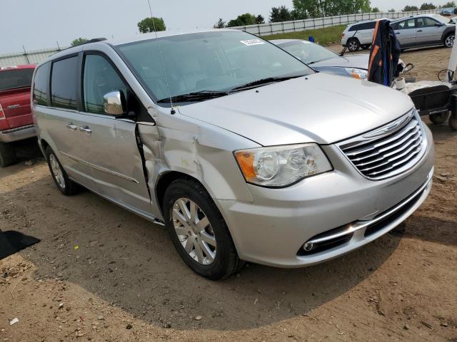 2C4RC1CG6CR192905 - 2012 CHRYSLER TOWN & COU TOURING L SILVER photo 4