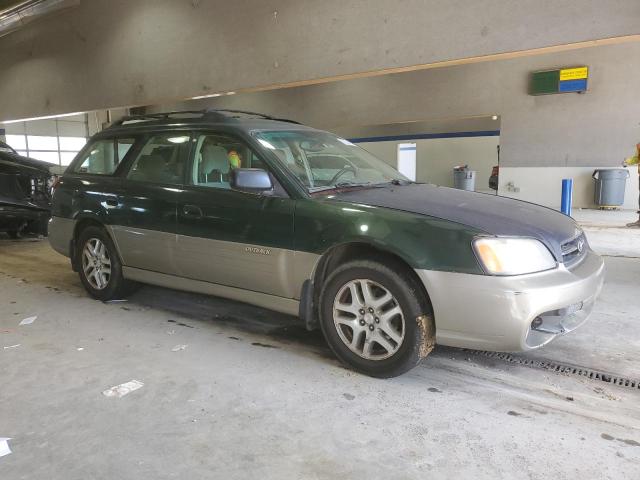 4S3BH675337654735 - 2003 SUBARU LEGACY OUTBACK AWP 绿色 照片 4