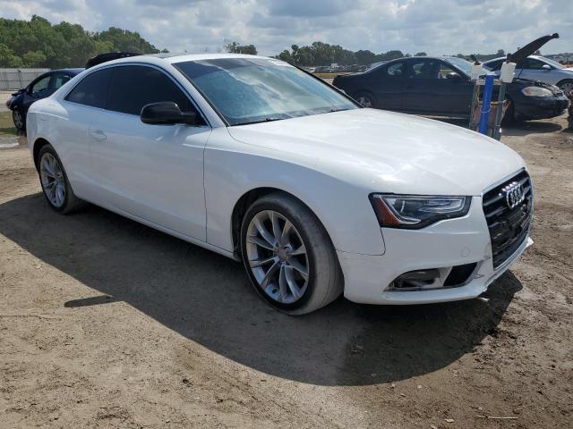 WAUCFAFR8DA076201 - 2013 AUDI A5 PREMIUM WHITE photo 4