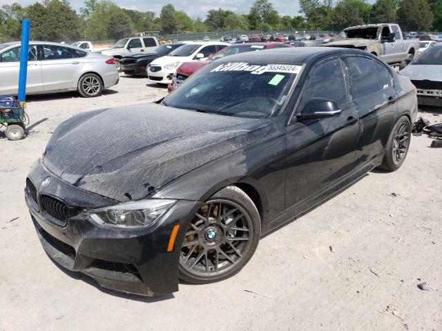 WBA8B3C54JK385152 - 2018 BMW 340 I BLACK photo 1