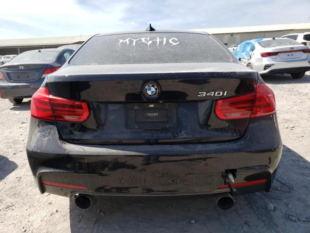 WBA8B3C54JK385152 - 2018 BMW 340 I Czarny zdjęcie 6