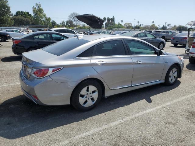 KMHEC4A49CA057006 - 2012 HYUNDAI SONATA HYBRID SILVER photo 3