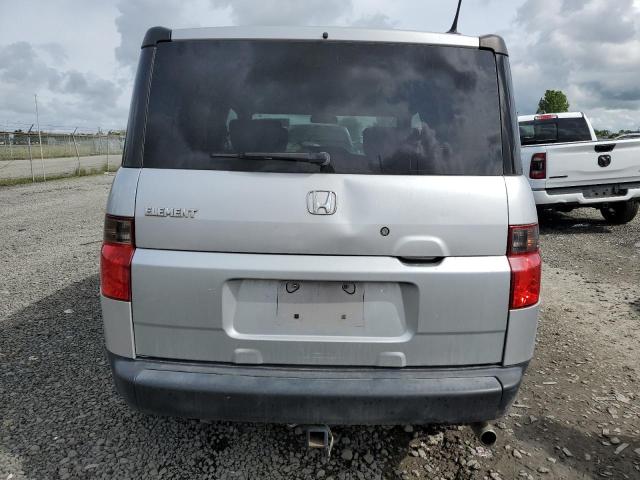 5J6YH18736L003950 - 2006 HONDA ELEMENT EX SILVER photo 6