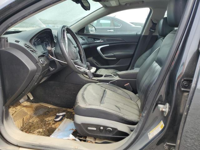 2G4GK5EX1E9215732 - 2014 BUICK REGAL CHARCOAL photo 7