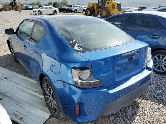 JTKJF5C77E3077942 - 2014 TOYOTA SCION TC 蓝色 照片 2