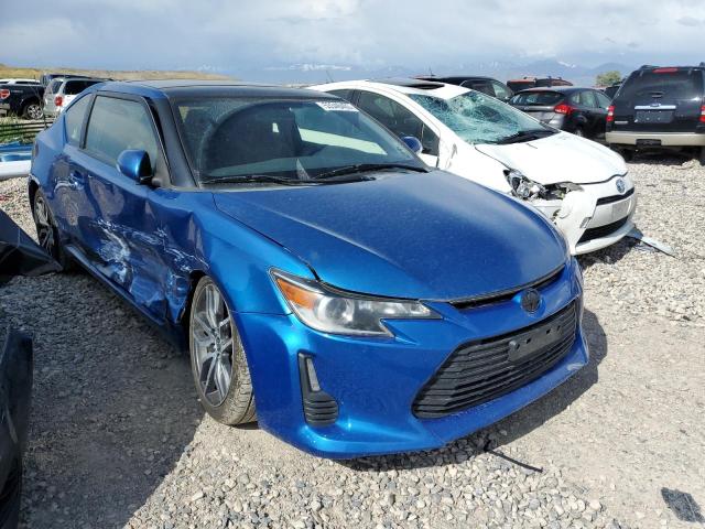 JTKJF5C77E3077942 - 2014 TOYOTA SCION TC BLUE photo 4