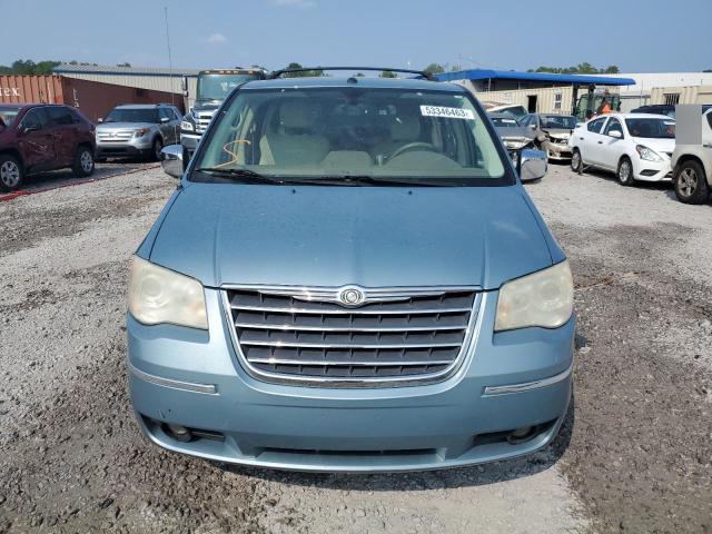 2A4RR6DX7AR193367 - 2010 CHRYSLER TOWN & COU LIMITED BLUE photo 5