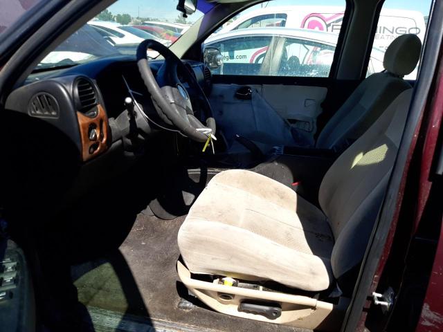 4NUDS13S572700758 - 2007 ISUZU ASCENDER S ბურგუნდია ფოტო 7